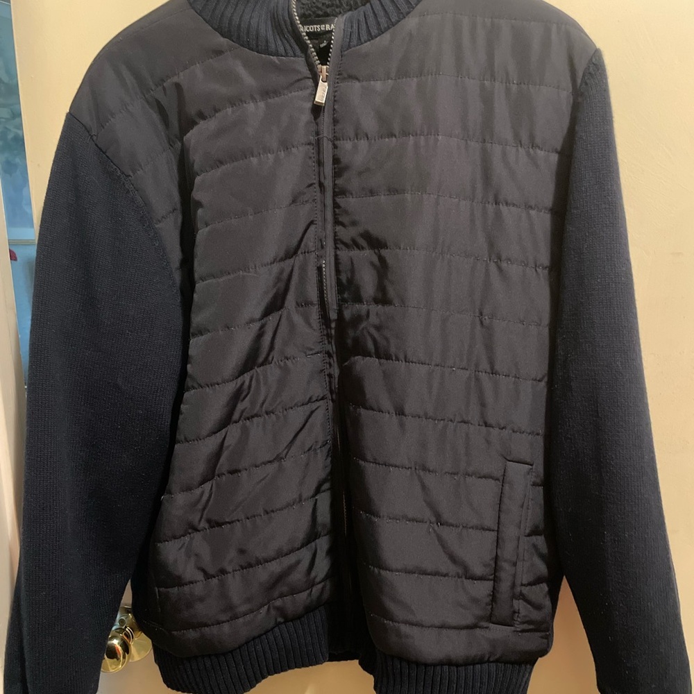 Blue light men’s jacket cotton large